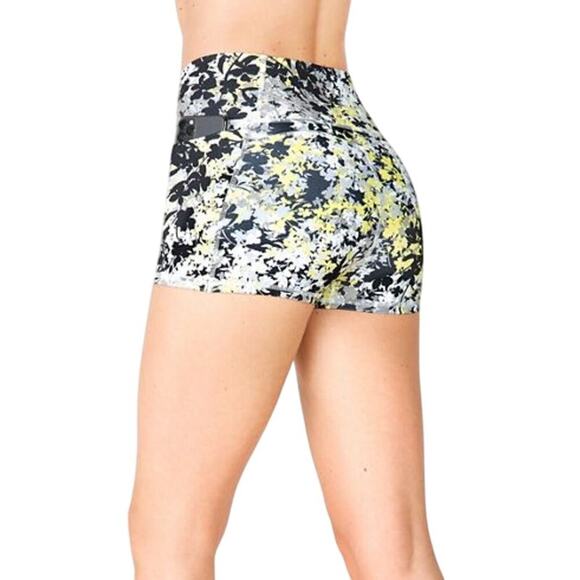 Fabletics PureLuxe Oasis High-Waisted Pocket Shorts Floral Print Size XS - Picture 1 of 8
